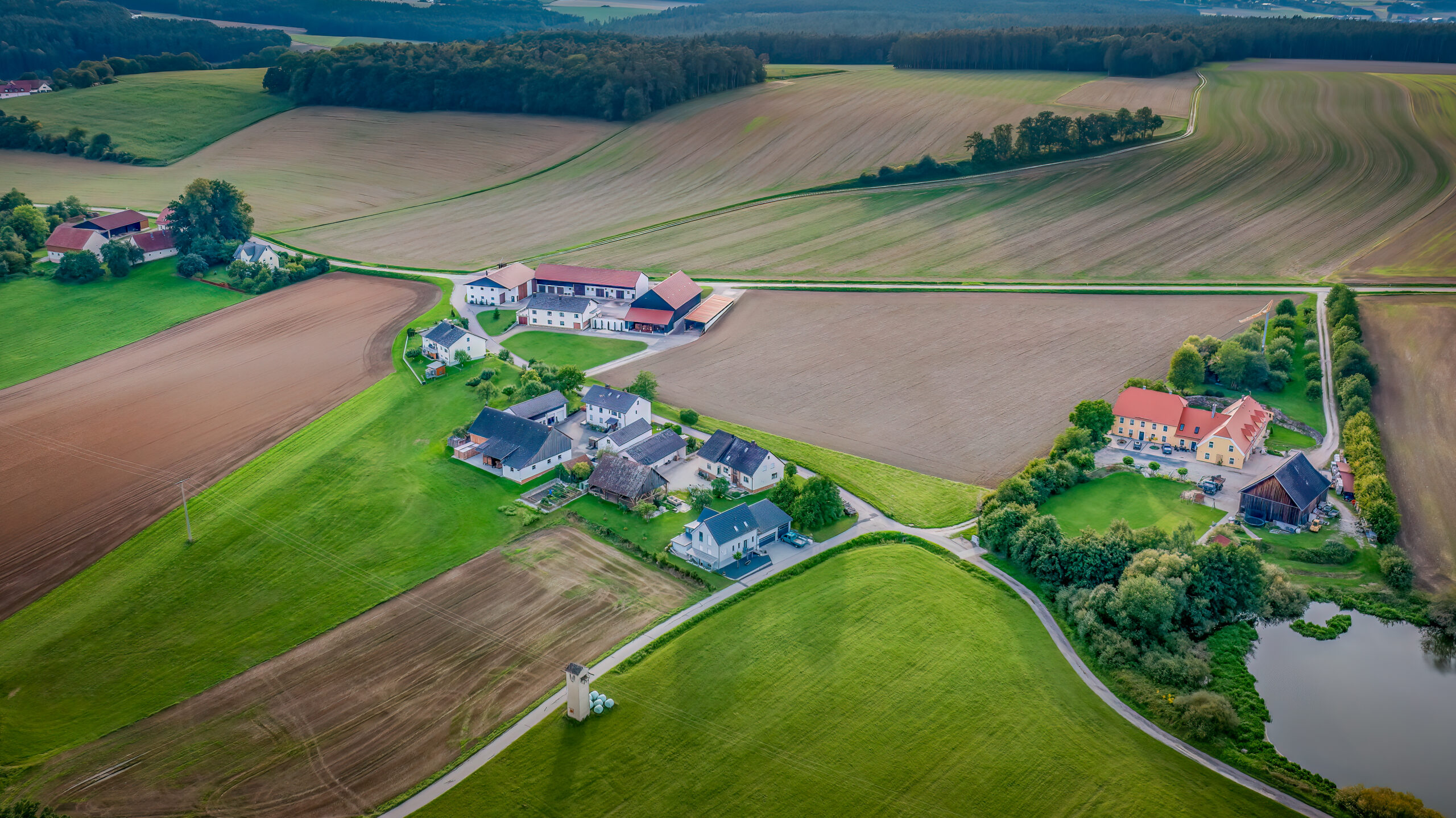 Zeit Luftbild von Breitenbrunn