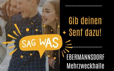 Sag wAS – Gestalte die Zukunft deiner Heimat