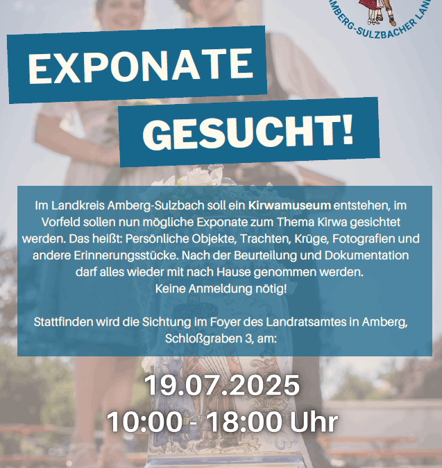 Im Landkreis Amberg-Sulzbach ist ein Kirwamuseum in Planung