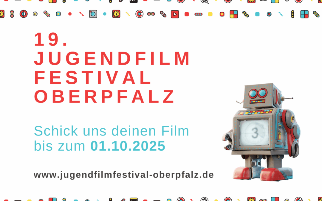 Bewirbt die Veranstaltung 19. Jugendfilmfestival Oberpfalz