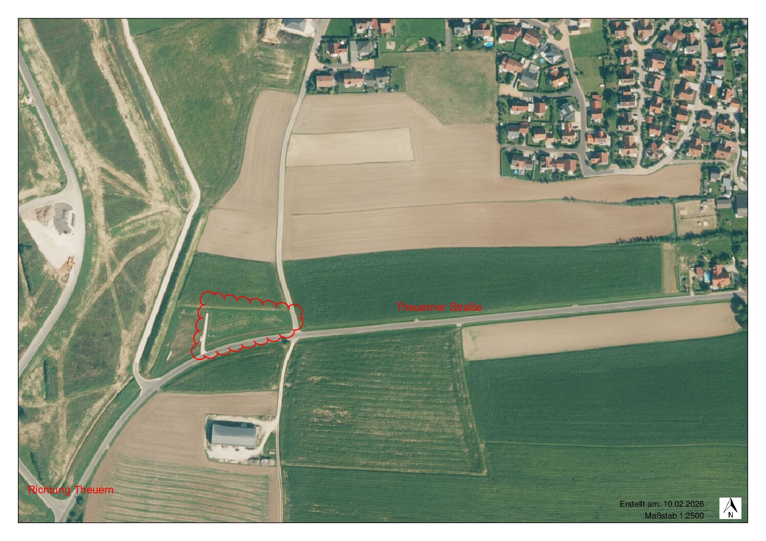 Blühpackt Zeigt neu gepflanzte Streuobstbäume