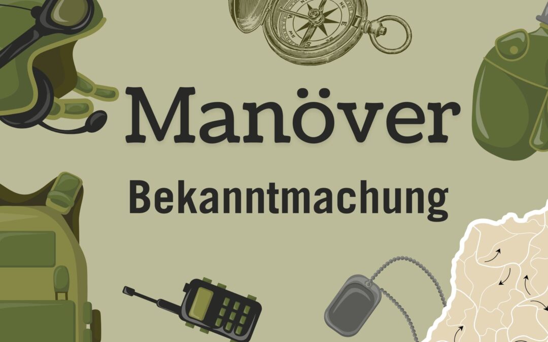 Manöver vom 20.04.2026-23.04.2026