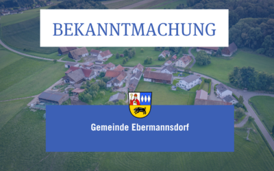 Bekanntmachung Satzung zur Regelung von Fragen des örtlichen Gemeindeverfassungsrechts