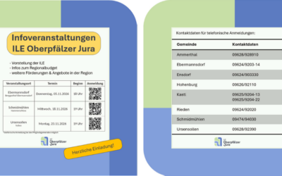 Einladung zu den ILE- Infoveranstaltungen